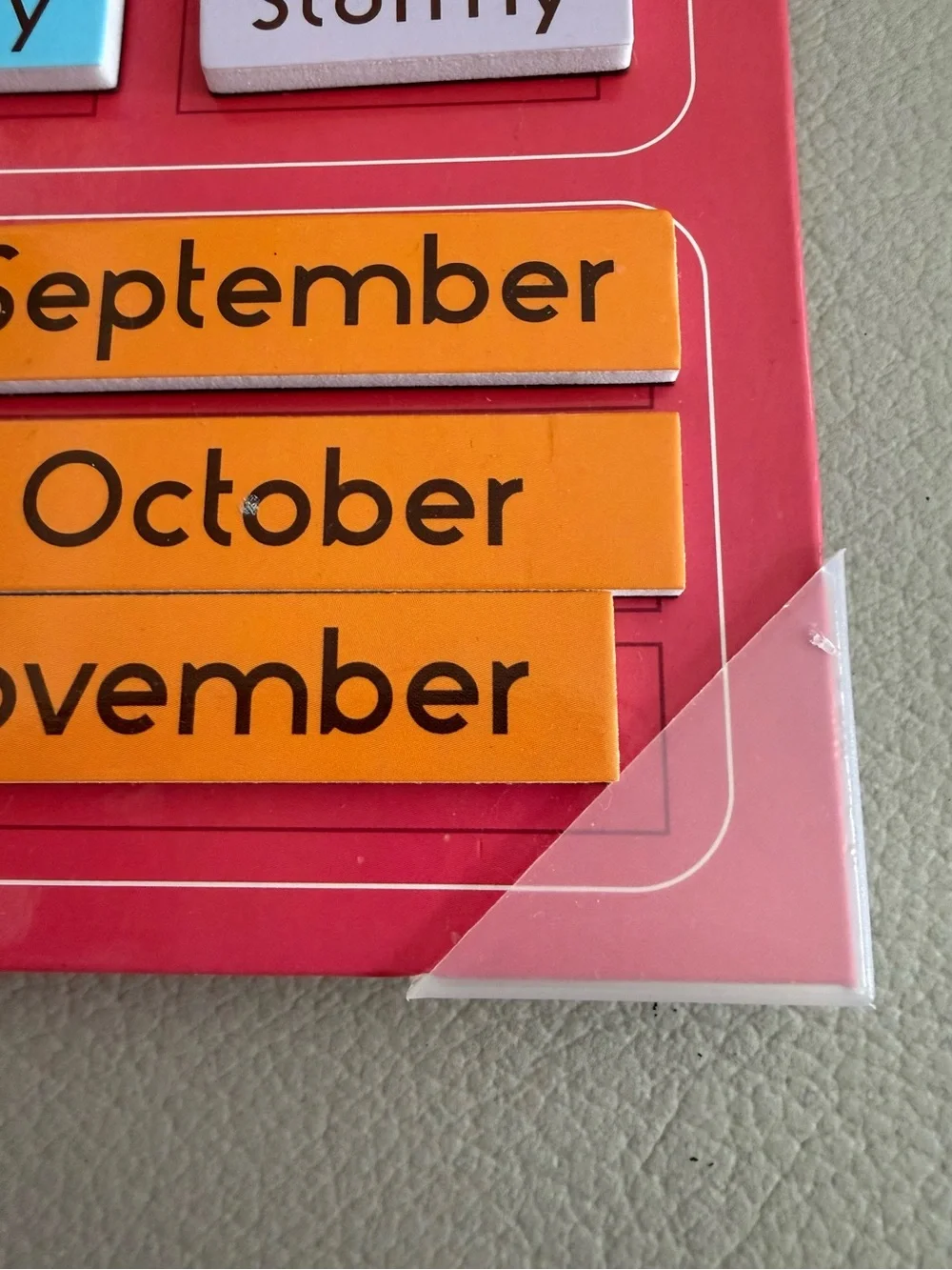 EUC Magnetic Calendar & Weather Chart for Kids - Daily Calendar Learning | STEM